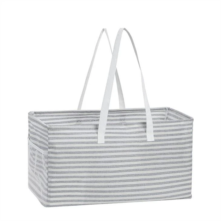 folding tote bag with pouch